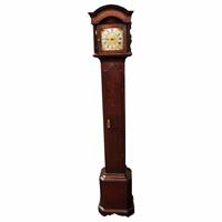 WCK-203z: Late 18th Century English Oak "Grandmother" Clock