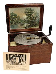 WCO-3538z: 1902 Regina Music Box