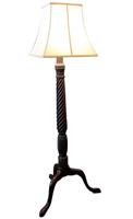 WL-1458z: Circa 1900s Floor Lamp created from an 1820s English Bedpost
