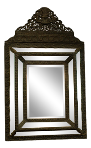 WM-487: French "Miroir a Parecloses", a Bride's Mirror