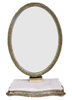 WM-523z: Circa 1860 Venetian Oval Mirror