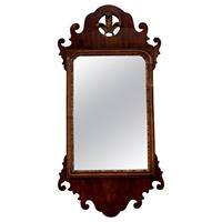 WM-527z: Late 18th Century Small Scale Georgian Mirror, English
