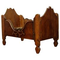 WOF-2516z: 19th Century Country French Directoire Period Infant's Bed