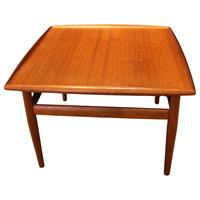 WOT-2560z: Circa 1960s Mid-Century Modern Coffee Table by Greta Jalk for Glostrup of Denmark