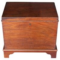 WOT-2565z: Circa 1830 Late Georgian Travel Chest, on Later Stand, English