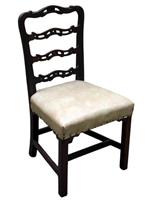 WC-1225: Mid 18th Century English George III Side Chair