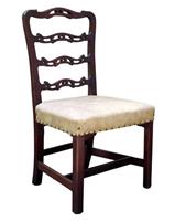 WC-1226: Mid 18th Century English George III Side Chair