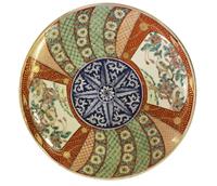 WCI-8115: Imari Charger with Panels of Doves in Blossoming Branches