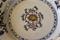 WCI-8127: Polychrome Delft Plate with Floral Decoration