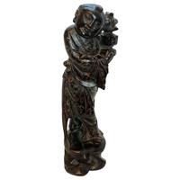 WDA-1534z: Late Qing Dynasty Hardwood Sculpture