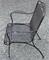 WGD-536z: Mid-20th Century Woodard Wrought Iron Table &amp; 4 Arm Chairs