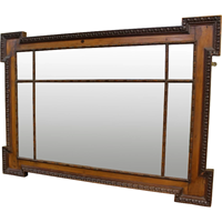 WM-491z: 19th Century Over Mantle Mirror