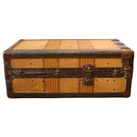 WOT-2062: 19th Century French Wardrobe Luggage Trunk
