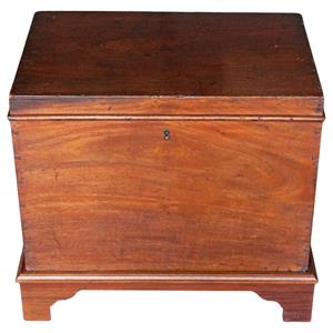 WOT-2565z: Circa 1830 Late Georgian Travel Chest, on Later Stand, English